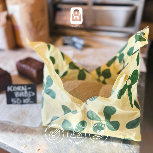 oWaster bivaximpregnerad BENTO brödpåse