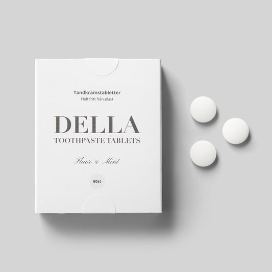 Tandkrämstabletter med fluor | 30/60/120 st