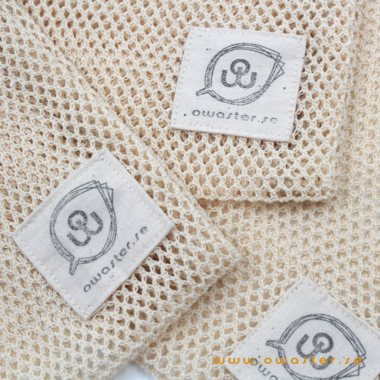 oWaster nätpåse | GOTS-certifierad bomull | S/M/L