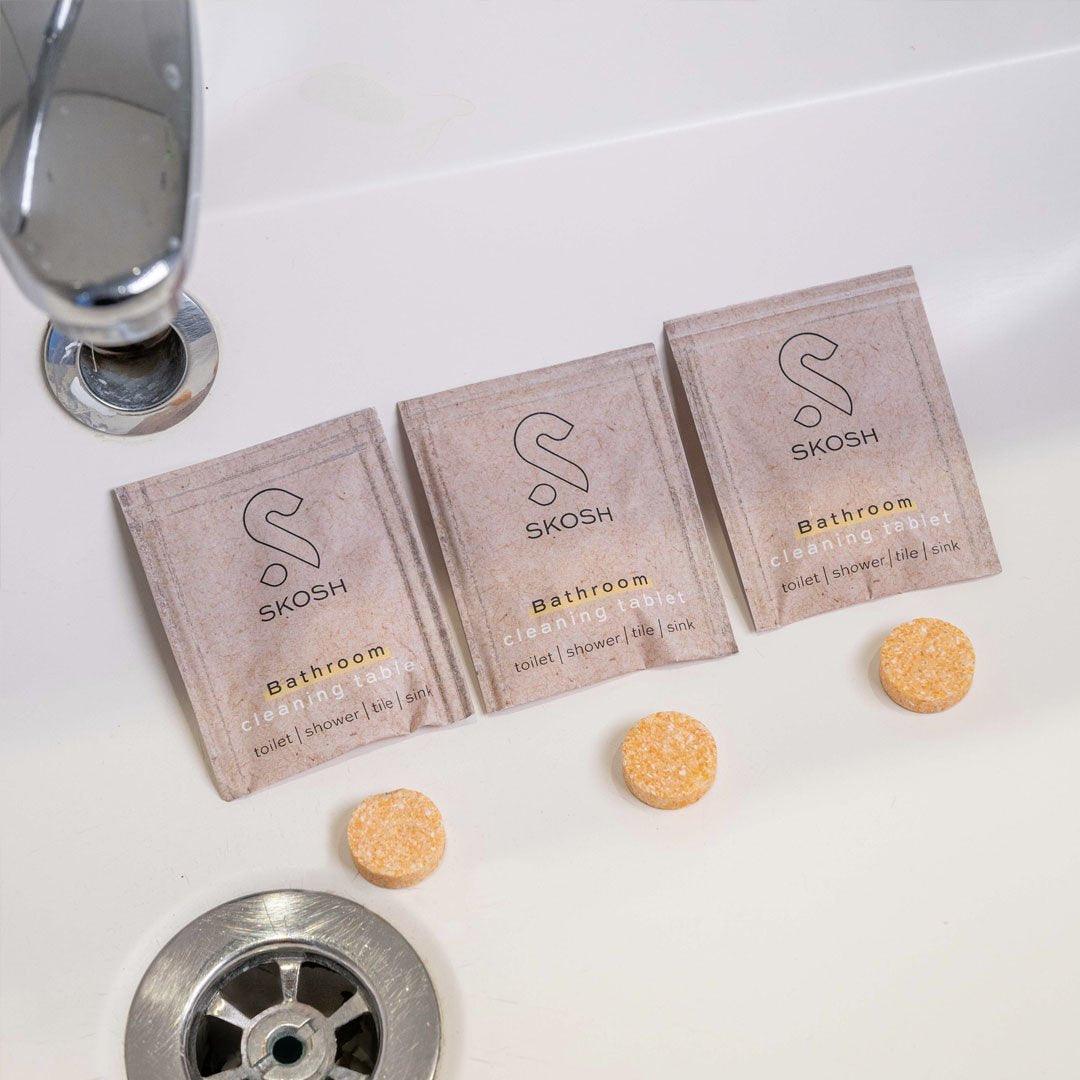 Skosh Badrum Rengöringstabletter | 3 st - owaster.se
