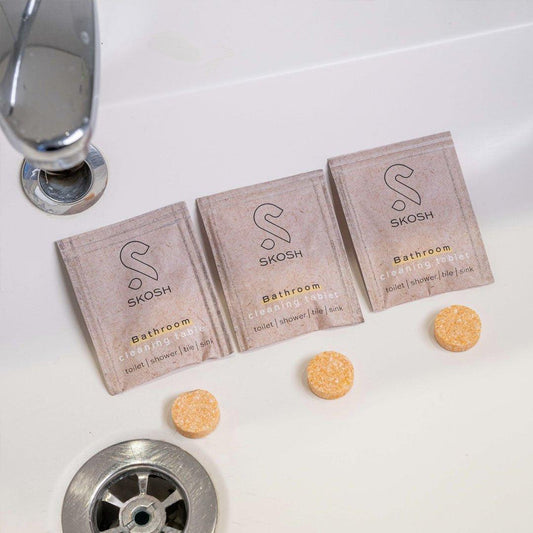 Skosh Badrum Rengöringstabletter | 3 st - owaster.se