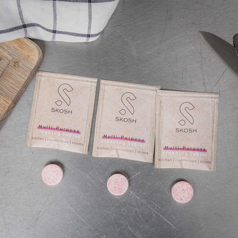 Skosh Multi-Purpose Rengöringstabletter | 3 st - owaster.se