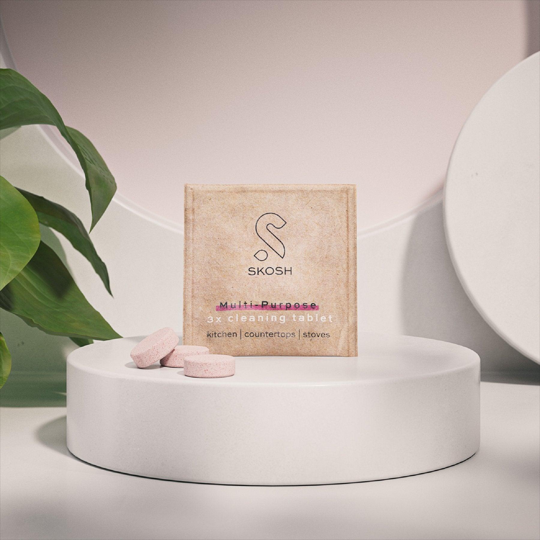 Skosh Multi-Purpose Rengöringstabletter | 3 st - owaster.se