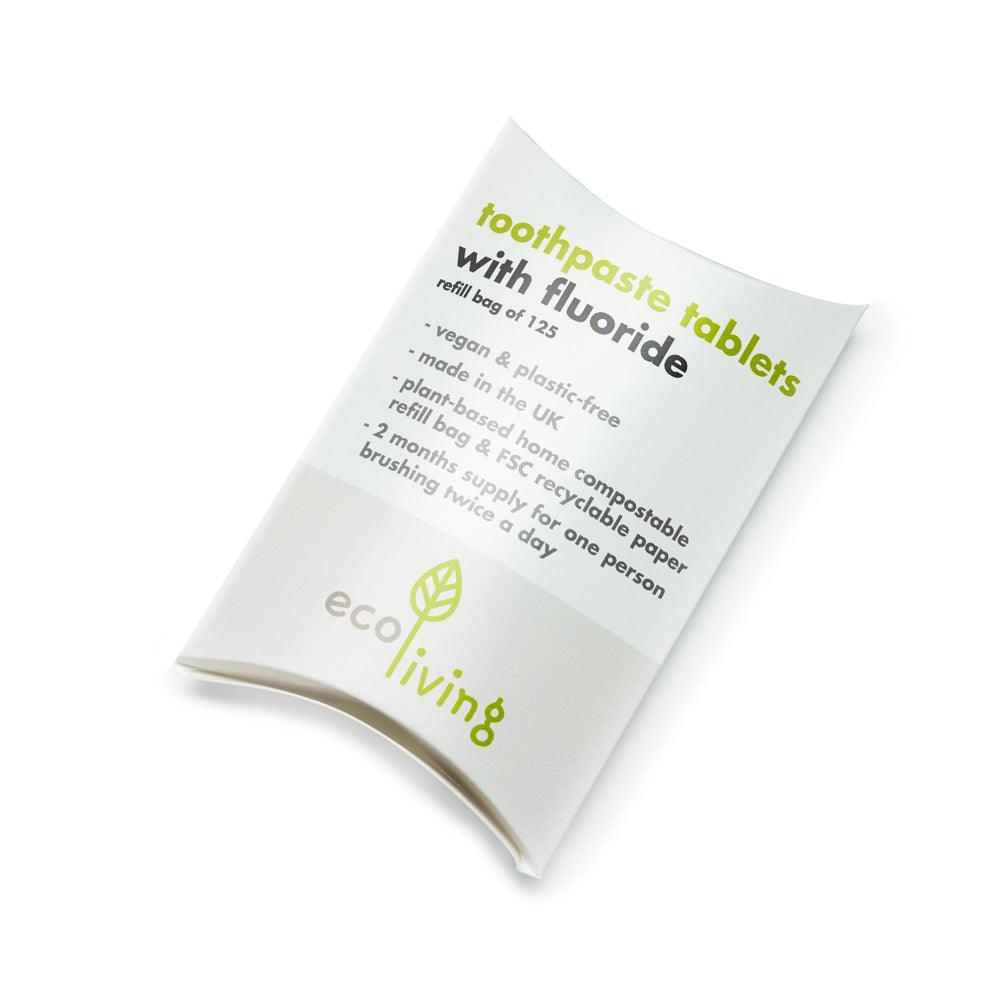 Tandkrämstabletter med eller utan fluor | 62/125st - owaster.se