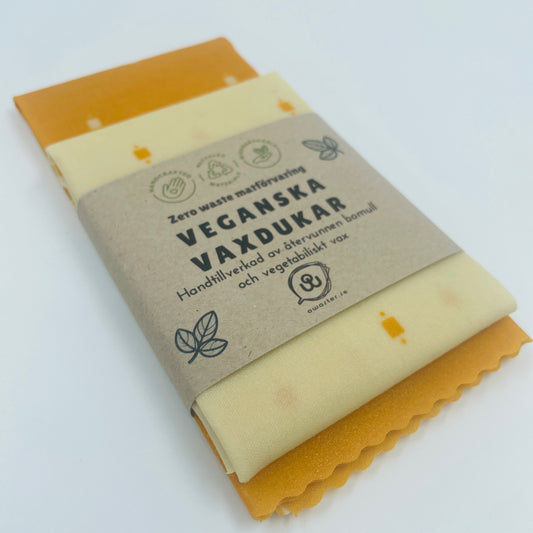 oWaster VEGANSKA Vaxdukar | 2 pack