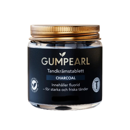 Gumpearl Charcoal | Tandkrämstabletter 62 st