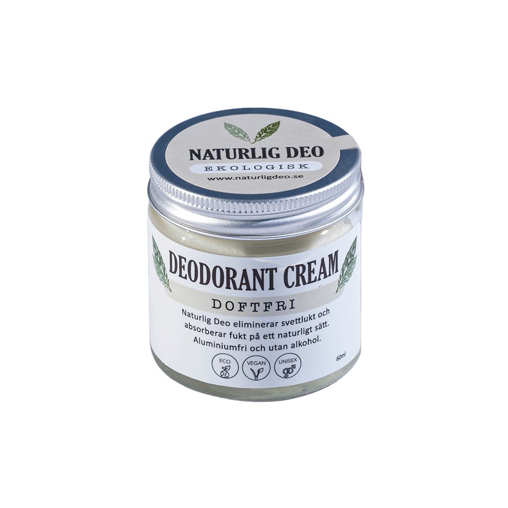 Naturlig Deo- Ekologisk deodorant cream Doftfri
