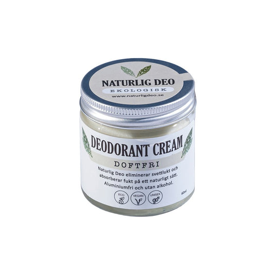 Naturlig Deo- Ekologisk deodorant cream Doftfri